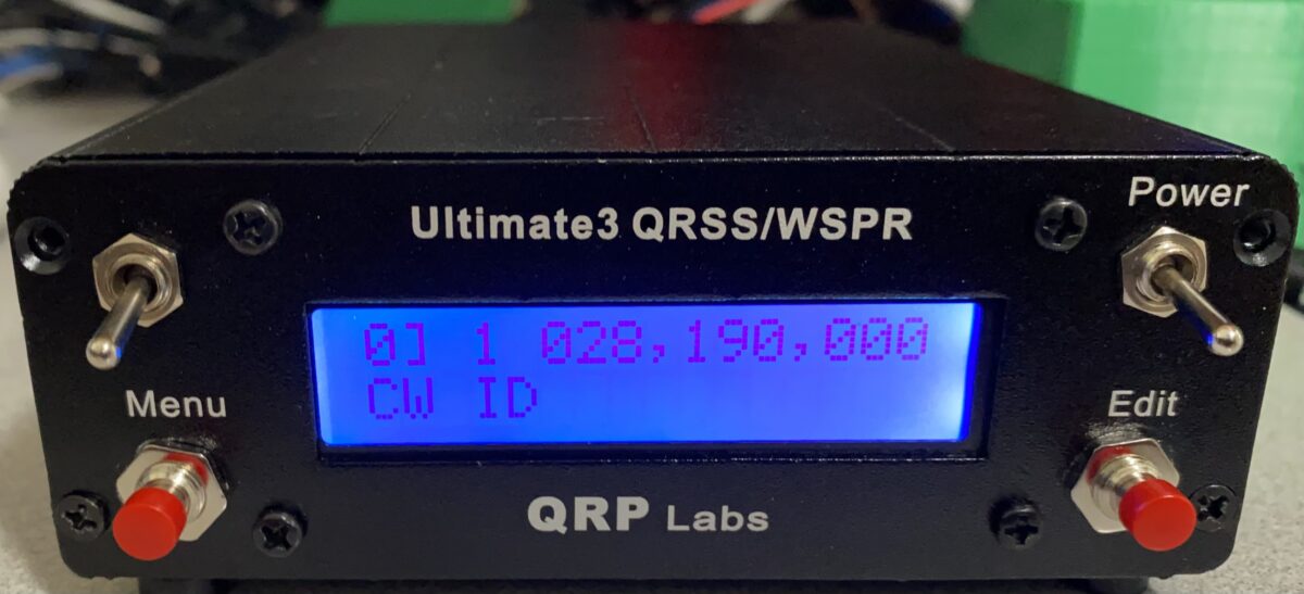 Ultimate 3 WSPR/QRSS Transmitter