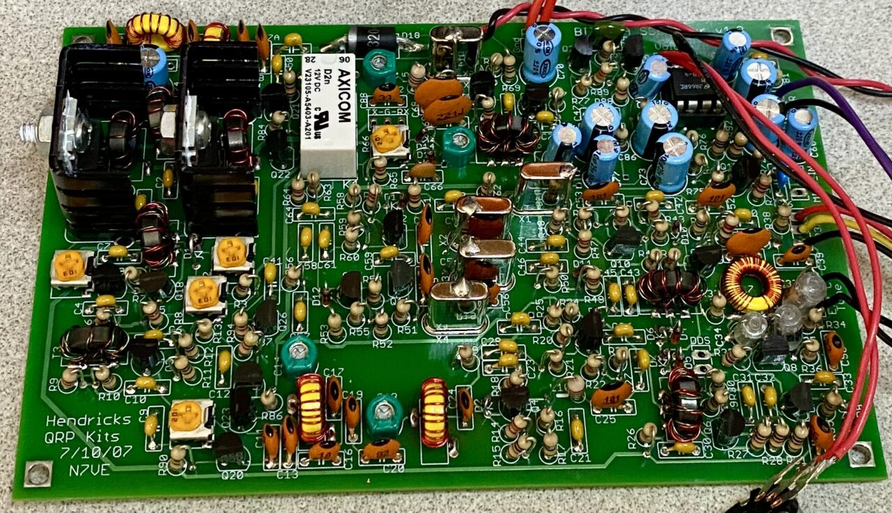 Completed Transceiver Board