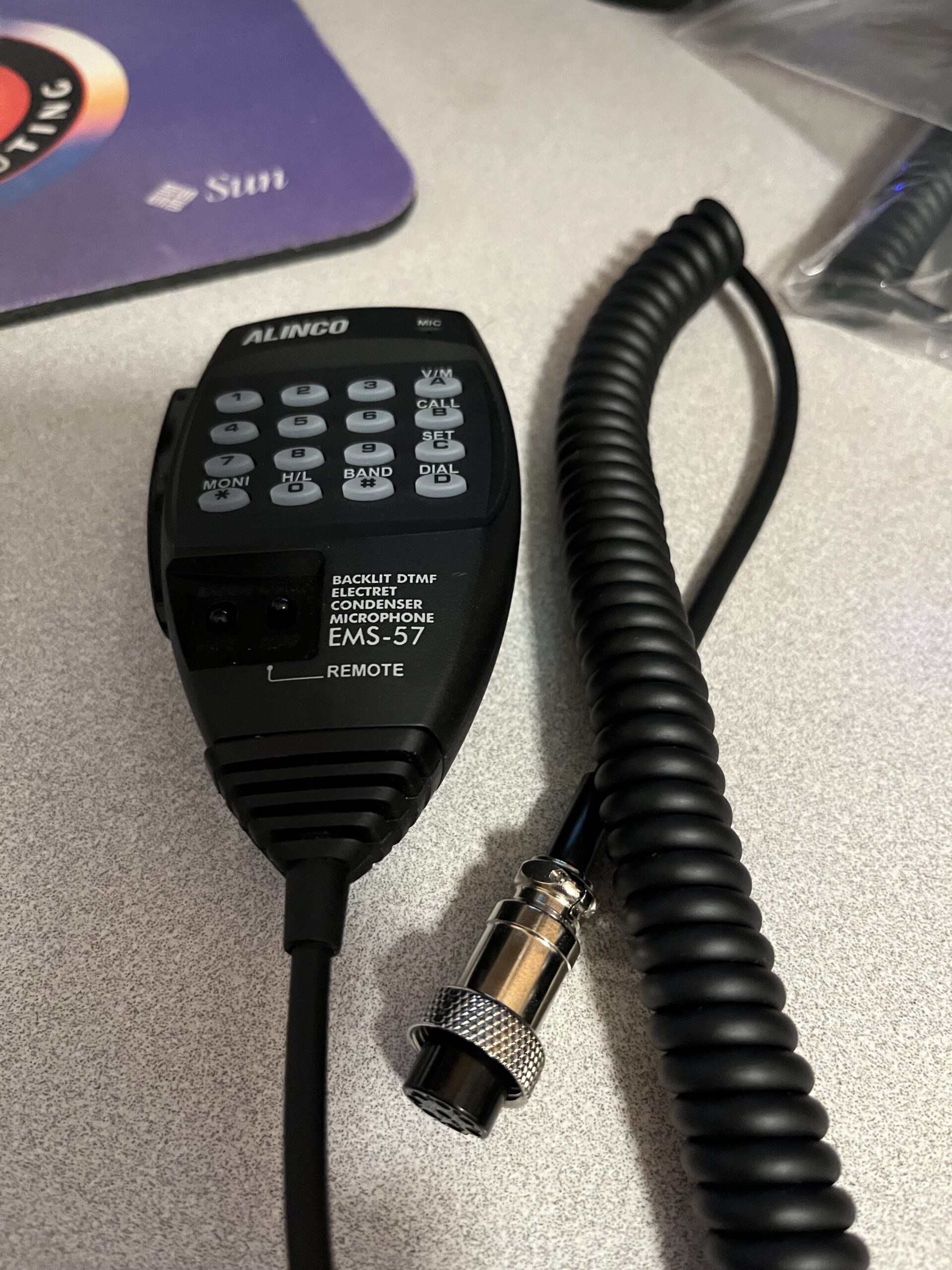 Alinco EMS-57 Mic Cable